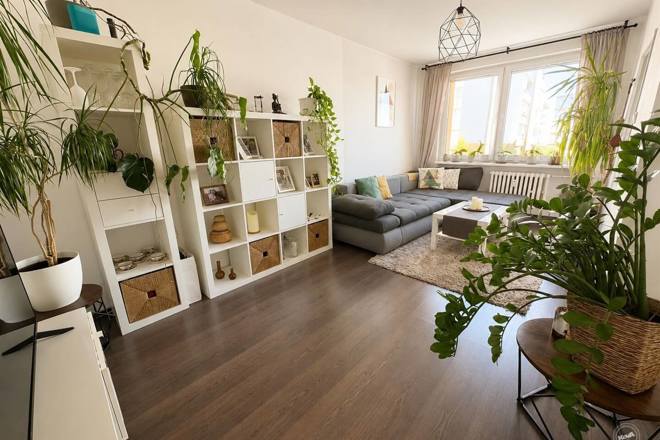 Pronájem bytu 2+1, 60 m² s balkonem a krásným výhledem, Praha 4