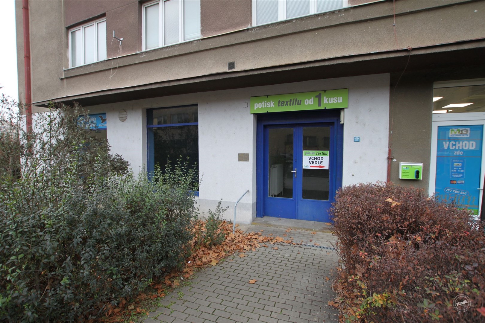 Pronájem obchodních prostor – nám. Svatopluka Čecha, 61,5 m²