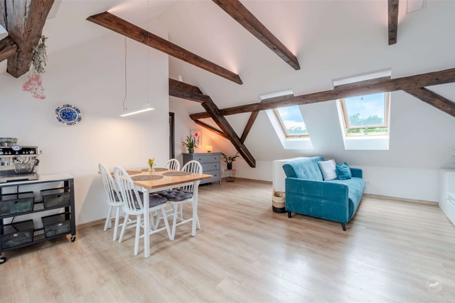 Prodej bytu 3+kk 82 m2 se zahradou v Berouně , Závodí